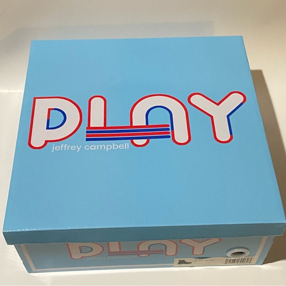 Jeffrey Campbell Chelsea Platform Lug Sole Rain Boot Black Womens 8 9 10 NEW - Picture 9 of 13